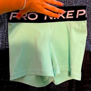 Nike pro workout shorts
